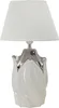 Mauro Ferretti Tischleuchte Shiney E27 Ø 30x51 cm weiß Produktbild-Vorschau 1