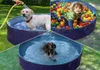 Piscina pieghevole per cani - Ø 80 cm blu Anteprima dell’immagine prodotto 3
