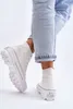 Hoch Plateau-Sneaker aus Stoff Big Star LL274156 Weiß 41 Produktbild-Vorschau 11