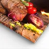 Bild auf Leinwand - Leinwandbild - Essen Holz Feuer Steak - Produktbild-Vorschau 5
