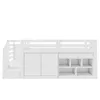 Kinderbett 90x200cm, Multifunktionales Hochbett mit Produktbild-Vorschau 8