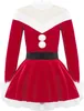 Elegantes Weihnachtskleid für Mädchen (110-116 cm) – Produktbild-Vorschau 2