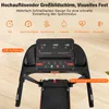 Tapis roulant pieghevole Merax con pendenza dell'8%, motore Anteprima dell’immagine prodotto 10