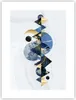 Poster - Poster ohne Rahmen - Abstraktion Geometrisch Berge Produktbild-Vorschau 1