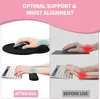 Ergonomisches Mauspad mit Handgelenkauflage und Gelkissen - Produktbild-Vorschau 4