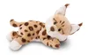 A plush toy lynx lying on a white background. Produktbild-Vorschau
