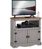 TV Rack RAMON 85 cm Regal TV Schrank Kiefer massiv im Produktbild-Vorschau 3