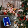 Frohe Weihnachten Parkscheibe mit Einhorn Weihnachtsmann Produktbild-Vorschau 3