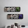 Horloge murale numérique à LED avec grand écran Montage Voir les images du produit 2
