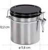 Contenitore per caffè in acciaio inox da 500 g Anteprima dell’immagine prodotto 3