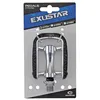 Exustar Pedalsatz rutschfestes Aluminium schwarz Produktbild-Vorschau 2