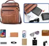 Umhängetasche Leder Herren Herrentasche Schultertasche Produktbild-Vorschau 4