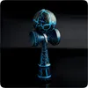 Kendama Geschicklichkeitsspiel mit schwarz/blauer Kugel Produktbild-Vorschau 1