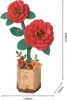 ROBOTIME Red Camellia, 113 kusov, Flóra, 8 rok / roky Náhľad obrázku produktu 6