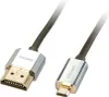 Lindy CROMO Slim vysokorychlostní kabel HDMI s Ethernetem - Náhled obrázku produktu 1