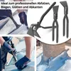 STAHLWERK Falzzangen Set 0° 45° 90° Abkantzange Blechzange Produktbild-Vorschau 2
