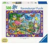 Puzzle Ravensburger Butterfly Place - Puzzle da 500 pezzi Anteprima dell’immagine prodotto 1
