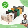 BOGATECO Beeteinfassung Holz Rollborder Holzlatten | Produktbild-Vorschau 10