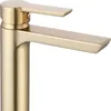 Rubinetto da Lavabo Rea Argus Gold Brush High Anteprima dell’immagine prodotto 3