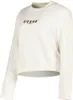 Guess Jeans Gj Crop Cn 3d Emb Sweatshirt Weiß XS Damen Weiß Produktbild-Vorschau 6