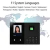 A device for time and attendance tracking, showing a face recognition system and a fingerprint scanner. Náhled obrázku produktu