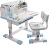 A child's desk and chair set with an astronaut theme. Produktbild-Vorschau