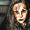Schwarze Kontaktlinsen Sclera für das ganze Auge 6 Monate haltbar ohne Sehstärke Hexe Zombie Halloween-Zubehör Fasching Karneval Mottoparty Produktbild-Vorschau