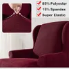 Jacquard Ohrensesselbezug Elastic Universal Stretch Produktbild-Vorschau 5