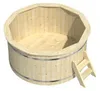 FinnTherm Holz Badefass Bergen Ø 180cm inkl. Produktbild-Vorschau 4