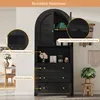 okwish Sideboard mit Schubladen,Hochschrank mit Produktbild-Vorschau 3