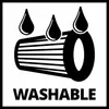 Einhell Stielstaubsauger-Zubehör waschbarer Filter E10 Produktbild-Vorschau 3