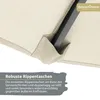 deluxe4home® Sonnenschirm Ø270 cm Creme I Ampelschirm mit Produktbild-Vorschau 4