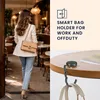kwmobile Taschenhalter für Tisch - 2x Handtaschenhalter für Produktbild-Vorschau 2