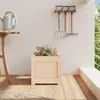 vidaXL květináč 31x31x31 cm z masivního borovicového dřeva Náhled obrázku produktu 3