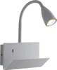 Wandapplikation aus Metall mit flexiblem Leuchtarm und Produktbild-Vorschau 2