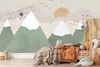 Muralo Vlies Fototapete für Kinder BERGE Flugzeuge Wolken Produktbild-Vorschau 7