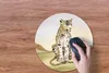 MuchoWow® Mauspad Mousepad Leopard - Dschungel - Gras 40x40 Produktbild-Vorschau 3