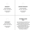 A grid layout showing different bed sizes and a description of a fitted sheet. Produktbild-Vorschau