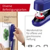 Novus B 4FC, 50 Blätter, Blau, 24/6, 24/8, 26/6, 26/8, Produktbild-Vorschau 4
