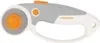 A Fiskars Titanium Rollmesser 45 mm rotary cutter is shown against a white background. Produktbild-Vorschau