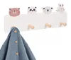 Relaxdays kinderkledingrek, 4 haken, design A, voor Productafbeelding-voorbeeld 1