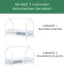Hausbett Mondi 180x80 Kinderbett mit Rausfallschutz & Produktbild-Vorschau 3