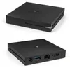 Two views of a black media streamer device. Anteprima dell’immagine prodotto