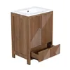 Mobiletto da bagno con lavabo in Vetroceramica, ripiani Anteprima dell’immagine prodotto 10