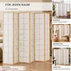 Homestyle4u Paravent Raumteiler 6 teilig Holz Shoji Produktbild-Vorschau 22