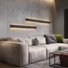 ZMH LED Applique murale Intérieur noir 100cm blanc chaud Voir les images du produit 9