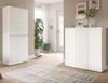 Kommode "Assino" in weiß 105 x 111 cm Produktbild-Vorschau 5