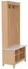 Garderobe MCW-P28, Standgarderobe Schuhregal Sitzbank, 3 Produktbild-Vorschau 5