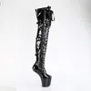 CRAZE-3028 Damen Boots von Pleaser, Schwarz  , EU 38, US 8 Produktbild-Vorschau 5