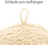 Zahlenkissen "2" wollweiss Produktbild-Vorschau 3